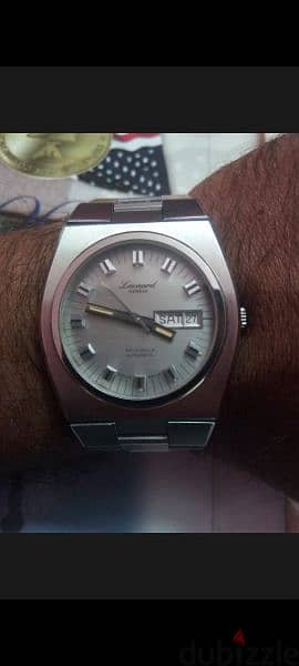 Vintage Leonard Automatic Swiss Watch Not Used 1