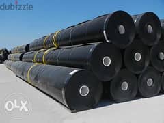 Geomembranes are of high density 0