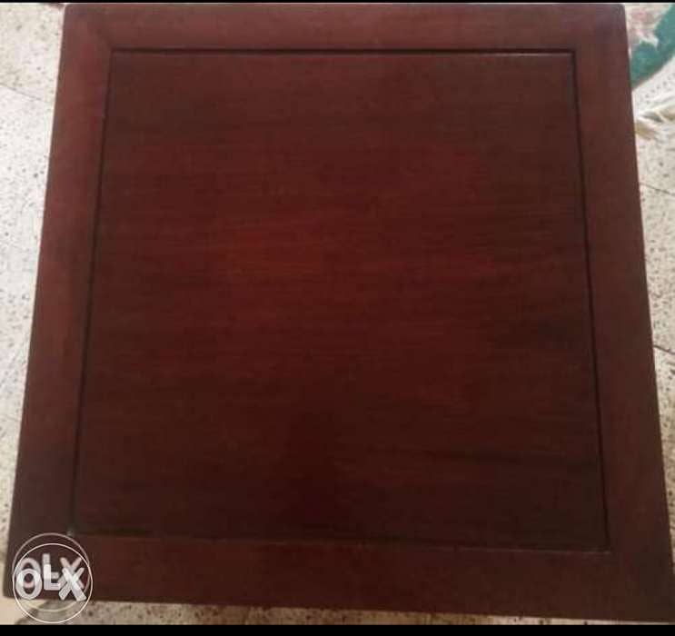 طاوله خشب ورد استيراد من الإمارات Rosewood side table imported from th 2