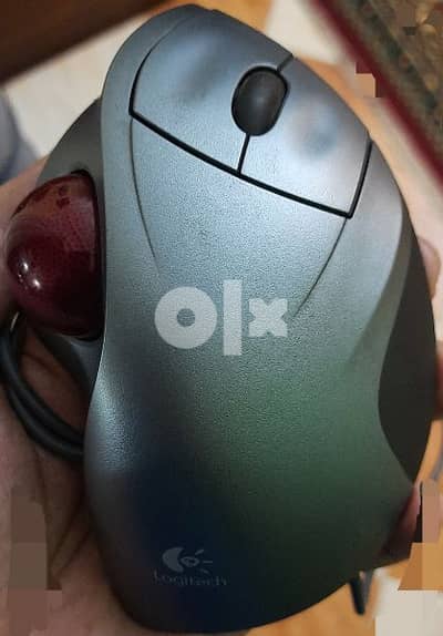 Logitech trackball wired mouse