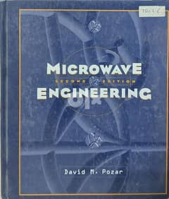 كتاب Microwave Engineering السعر حسب الاتفاق 0