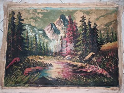 لوحة فنية زيتية Decorative Canvas Painting