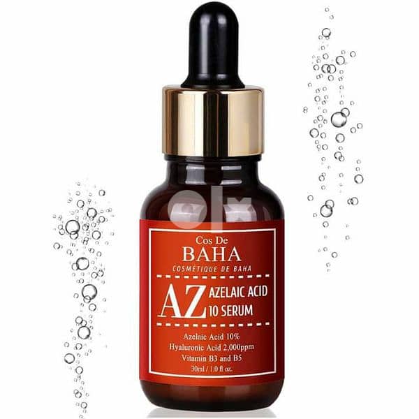 Cos de BAHA10%Azelaic acid Serum للتخلص من البثور سريعا و تفتيح البشره 0