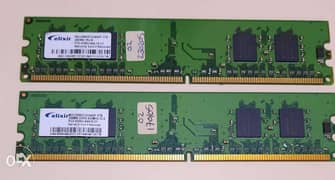 PC Ram 0.5 GB (2 x 256 MB)