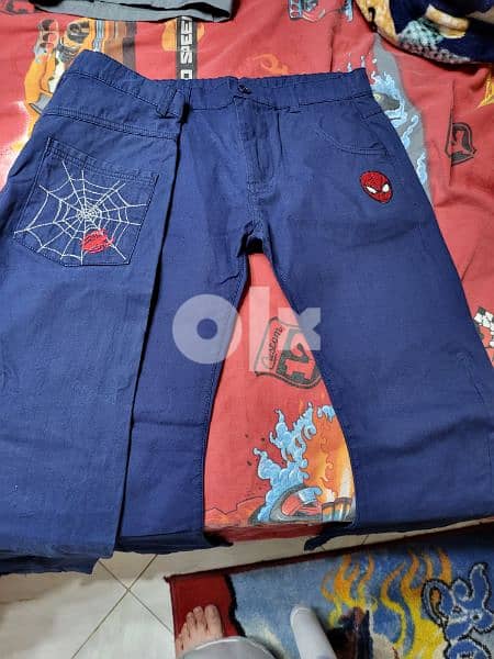 mothercare spiderman pants 0