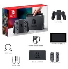 Nintendo Switch V2 excellent Condition with All accsesroies ننتدو سوتش 0
