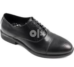 Pronto Shoes size 41 black - New  ‎جزمه جلد برونتو سوداء مقاس ٤١ جديده 0