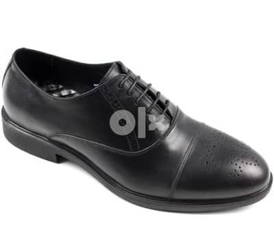 Pronto Shoes size 41 black - New  ‎جزمه جلد برونتو سوداء مقاس ٤١ جديده