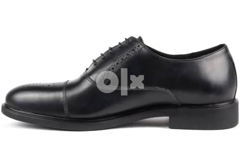 Pronto Shoes size 41 black - New  ‎جزمه جلد برونتو سوداء مقاس ٤١ جديده 1