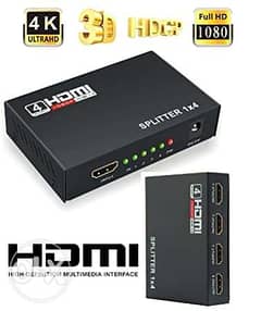 HDMI Splitter 1080P 4K 3D 4 Port HDMI Switch 0