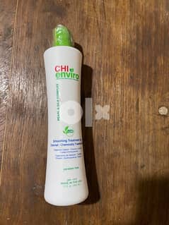 Chi Enviro smoothing treatment for colored chemically treated hair. 0