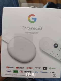chromcast with google tv 0
