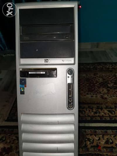 كيسة كمبيوتر فاضية بدون أي مشتملات ماركة hp