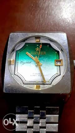 ساعة يد رجالى ملو ماركة جوبيتر السويسرية الشهيرة 0