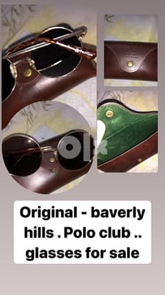 original baverly hills polo sunglasses for sale 0