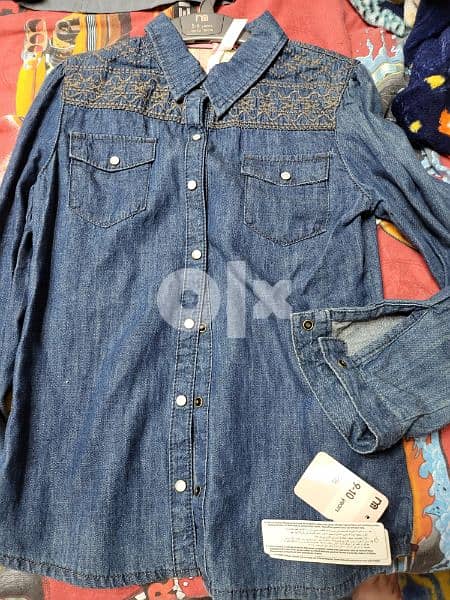 mothercare jeans blouse 0