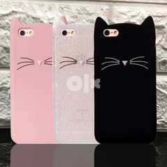 Iphone 6 Silicone Cover -كافر قطة ايفون ٦ 0