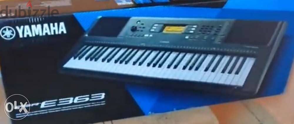 اورج بيانو ياماها متطور جديد موديل PSR E363 - yamaha keyboard 1