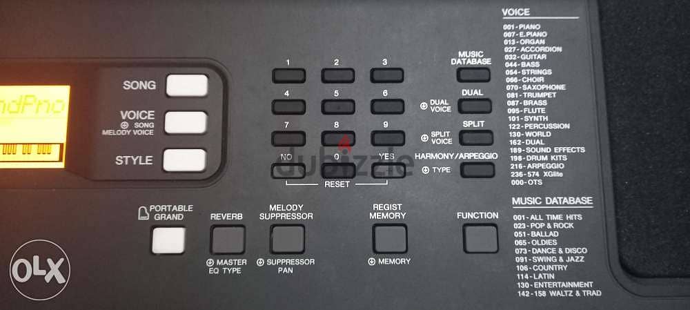 اورج بيانو ياماها متطور جديد موديل PSR E363 - yamaha keyboard 3