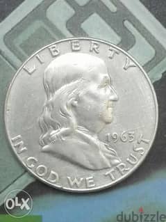 فرانكلين نصف دولار امريكى 0