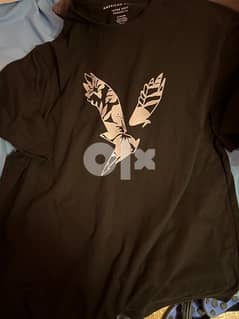 black American eagle t-shirt XL size 0