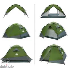 خيمه Outdoor Portable Family 2 Person Camping Tent Waterproof Backpac 0