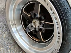 sport rim 13" with 4 wheal tyres 0