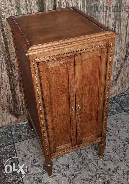 دولاب جرامافون من الخشب الأرو Antique Gramophone Cabinet 1