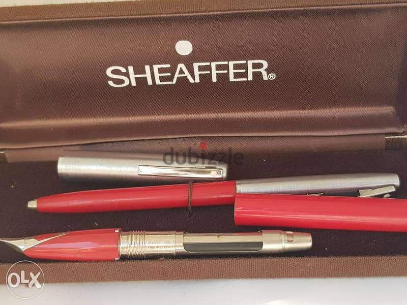 طقم قلم شيفر حبر مستعمل SHEAFFER 1