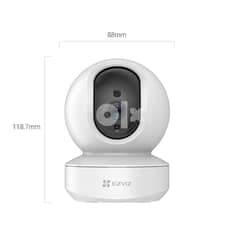 كاميرا مراقبه EZVIZ ذكية قابلة للإمالة والتحريك تتصل بشبكة شبكة Wi-Fi