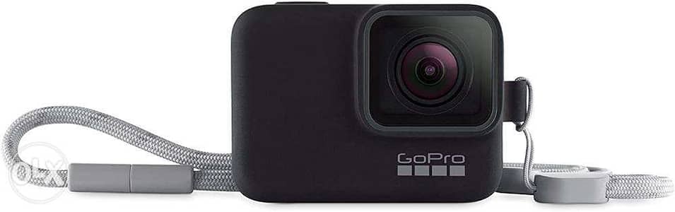 GoPro Sleeve + Lanyard Black (Official GoPro Accessory)