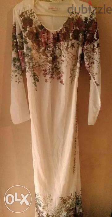 New long soiree dress