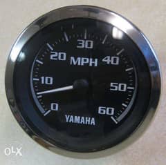 Yamaha Boat Gauge Electronic Speedometer 60 MPH Model 946035 0