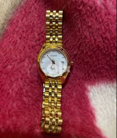 original citizen watch with box and guarantee