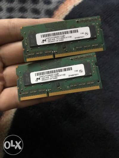 رامات لاب توب 4GB DDR3