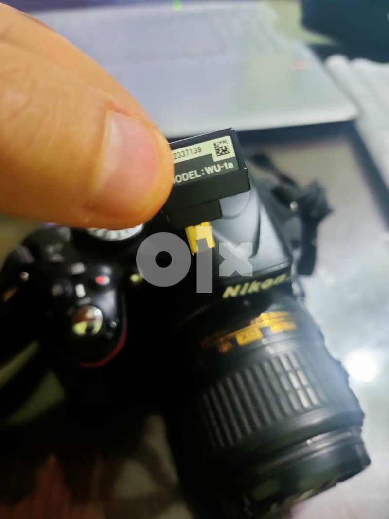 Nikon d5200 wireless adaptor  كاميرا نيكون 5200 1