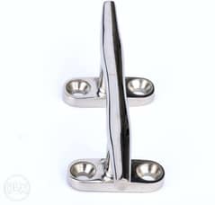 Amarine-made Pair Open Base Boat Cleat Dock Cleats 316 Stainless Steel 0