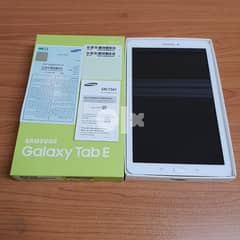 Samsung Galaxy Tab E للبيع بكرتونته لم يستعمل نهائي 0