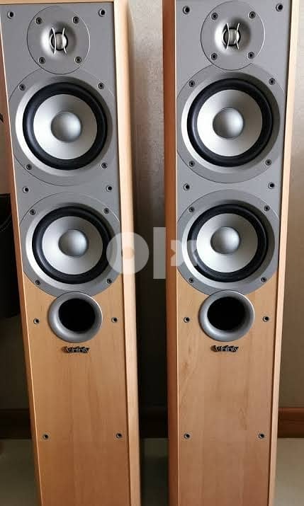 Infinity home theater + Kenwood amplifier سماعات انفينيتي هوم ثيتر 2