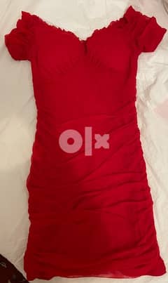 فستان سواريه احمر red dress 0