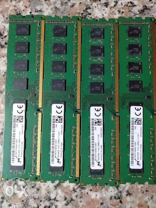 رامات 8جيجا DDR3 للكمبيوتر فقط وليس لابتوب 1