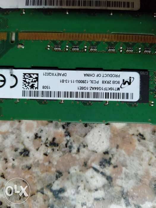 رامات 8جيجا DDR3 للكمبيوتر فقط وليس لابتوب 2