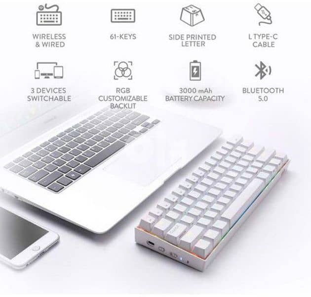Redragon Keyboard k530 draconic 3
