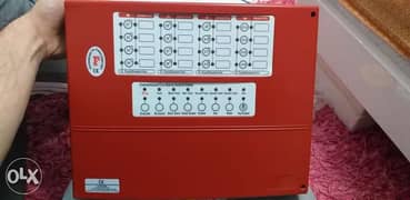 Fire alarm system CP101-4 جهاز انذار حريق مع ٤ مستشعرات دخان 0