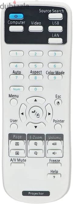 ريموت كنترول بروجيكتور ايبسون - Epson remote control 0