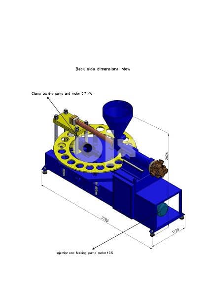 20 or 24 stations Air blow sole qnd slipper machine 1