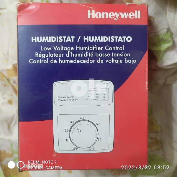 honeywell humidistat H8908 3