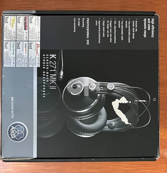 AKG K271 Headphones سماعات رأس ستوديو 2