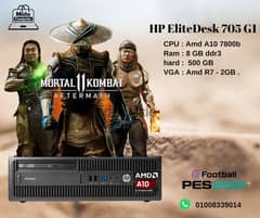 HP 705 G1 desktop Amd A10 Pro VGA 2GB amd r7 0