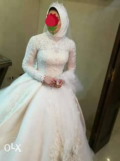 فستان زفاف هاند ميد / حتي ٧٥ كيلو 0